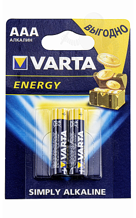Батарейка VARTA Energy LR03 BL-2 (4103) (2/20/100)