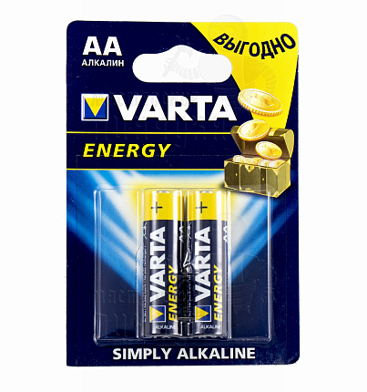 Батарейка VARTA Energy LR6 BL-2 (4106) (2/40/200)