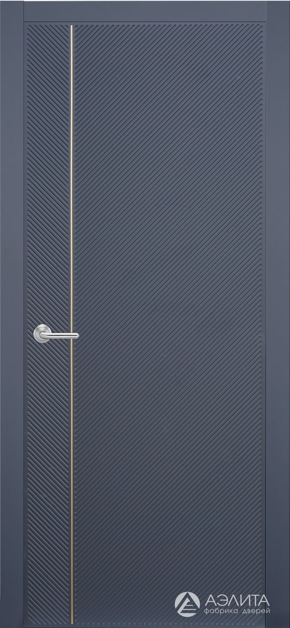 Межкомнатная дверь ЧФД DEMAND 5 с молдингом Аэлита