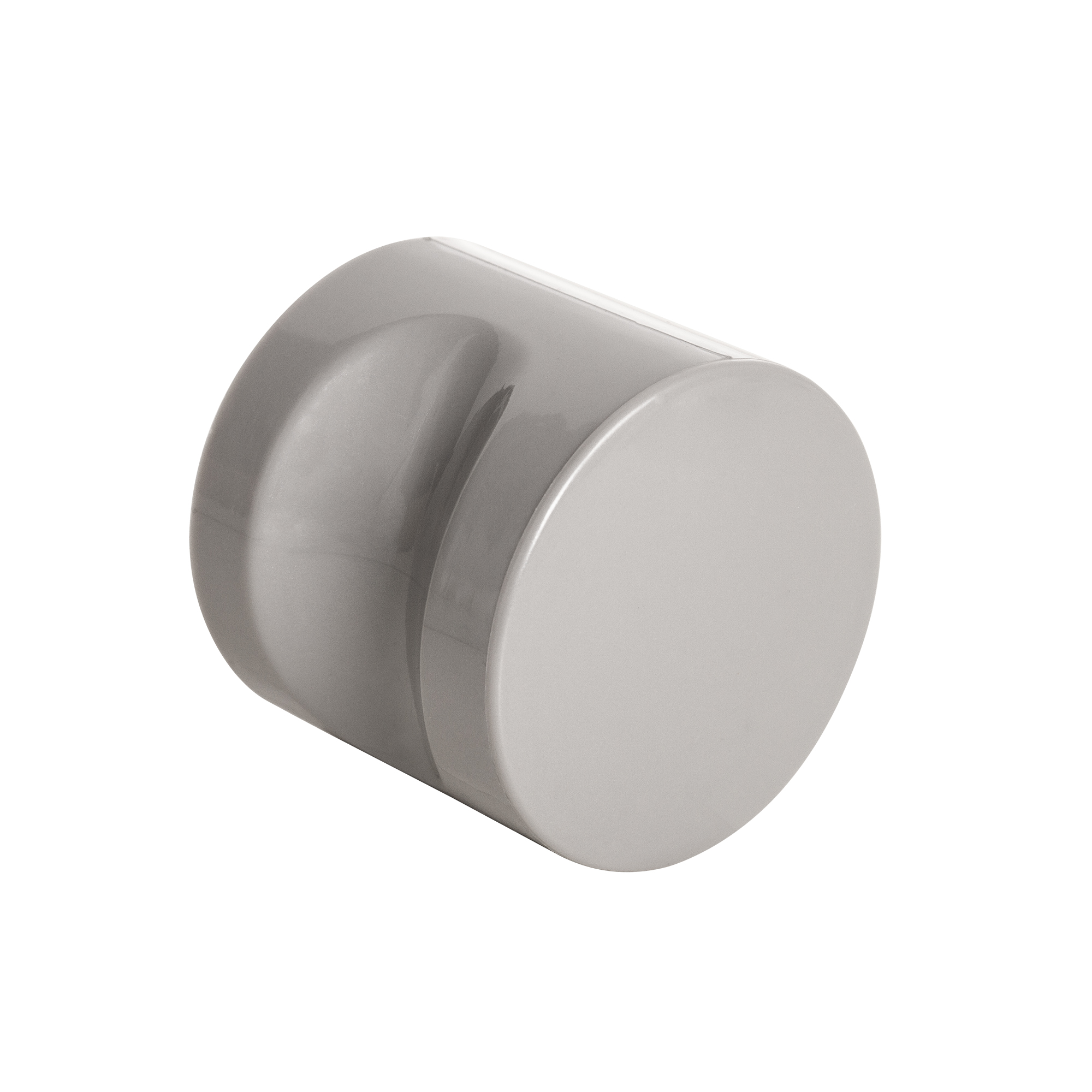 Ручка-кнопка Ajax (Аякс) CABIN PVC GREY серый