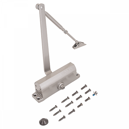 NOTEDO Доводчик дверной DC-080 GRAY 60-120 кг серый (10)