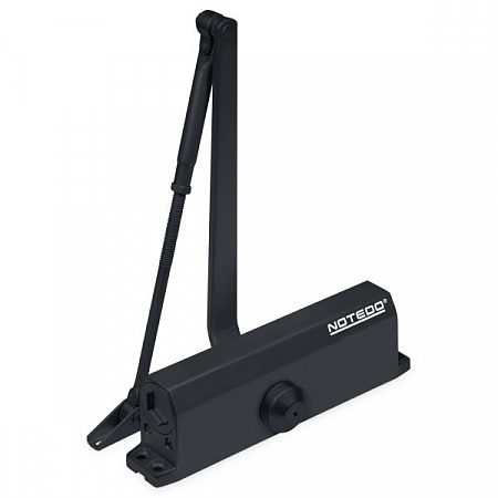 NOTEDO Доводчик дверной DC-110 DA BLACK до 120кг (10)