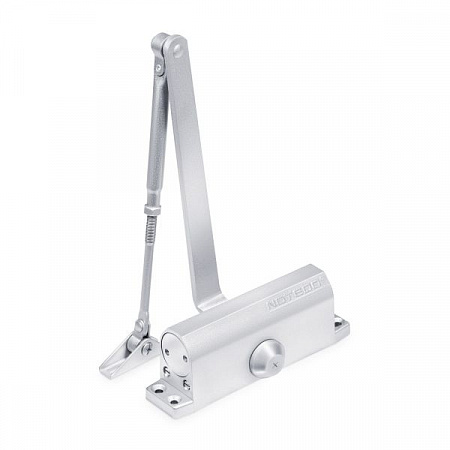 NOTEDO Доводчик дверной DC-080 DA SILVER 60-100 кг сереб. (10)