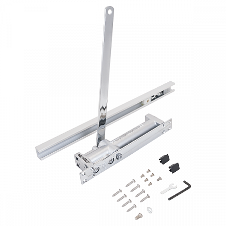 NOTEDO Доводчик дверной DC-055IN-HO SILVER скрытой установки до 55 кг (10)