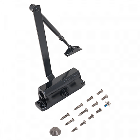 NOTEDO Доводчик дверной DC-060 BLACK до 60 кг черный (10)