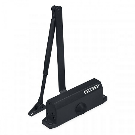 NOTEDO Доводчик дверной DC-120-I BLACK 100 - 140 кг черн.(10)